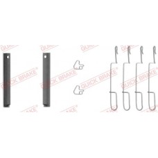 109-1280 QUICK BRAKE Комплектуючі колодки дискового гальма