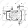 GH35210A GMB Ступиця колеса