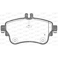 BPA1487.08 OPEN PARTS КомплеК т гальмівних колодок, дискове гальмо