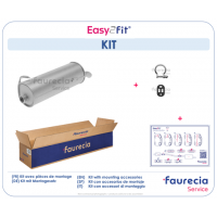 FS45316 Faurecia Глушник вихлопних газів кінцевий