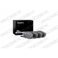402B0937 RIDEX Комплект гальмівних колодок дисковий гальм
