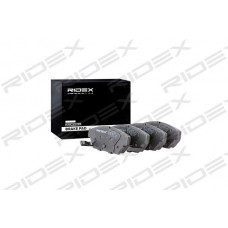 402B0937 RIDEX Комплект гальмівних колодок дисковий гальм
