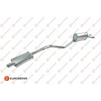 E12884A EUROREPAR Глушник вихлопних газів кінцевий