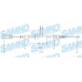 C1417B SAMKO Тросик, cтояночный тормоз