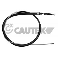 763049 CAUTEX Тросик, cтояночный тормоз