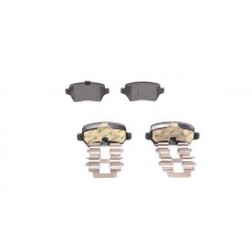 0 986 494 654 BOSCH Комплект гальмівних колодок дисковий гальм