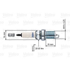 246898 VALEO Свічка запалювання