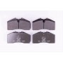 8DB 355 007-701 HELLA PAGID Комплект гальмівних колодок дисковий гальм