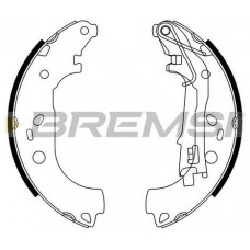 GF0161 BREMSI Комплект гальмівних колодок
