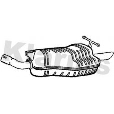 210988 KLARIUS Глушник вихлопних газів кінцевий