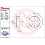 08.C661.11 BREMBO Гальмівний диск