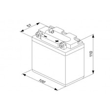 0 092 M40 060 BOSCH Стартерна акумуляторна батарея
