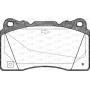 BPA0666.32 OPEN PARTS Комплект гальмівних колодок дисковий гальм