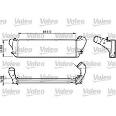 816998 VALEO Интеркулер