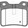 BPA0321.10 OPEN PARTS Комплект гальмівних колодок дисковий гальм