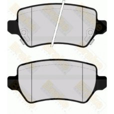 PA1520 Brake ENGINEERING Комплект гальмівних колодок дисковий гальм