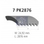 13.43508 DT Spare Parts Поліклиновий ремінь