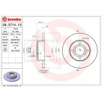 BS 7459 BRECO Гальмівний диск