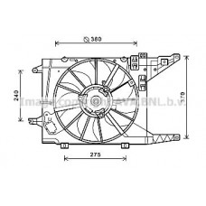 RT7550 AVA QUALITY COOLING Вентилятор охолодження двигуна
