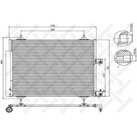 10-45409-SX STELLOX Конденсатор кондиціонера