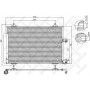 10-45409-SX STELLOX Конденсатор кондиціонера