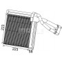 AE 96 000P MAHLE Випарник кондиціонера