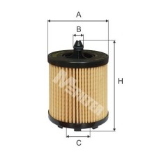 TE 615 MFILTER Масляний фільтр