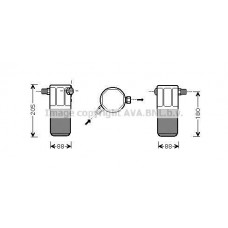 ALD099 AVA QUALITY COOLING Осушувач кондиціонера