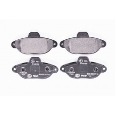 8DB 355 019-161 HELLA Комплект гальмівних колодок дисковий гальм