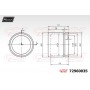 72960035 MAXTECH Поршень корпус скоби гальма