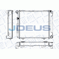 RA0170150 JDEUS Радіатор охолодження двигуна