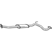 284-957 BOSAL Середній глушник вихлопних газів