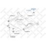 1274004SX STELLOX Опора стійки амортизатора