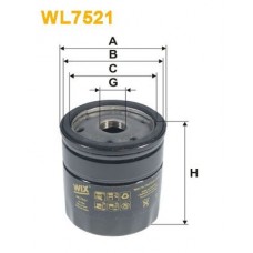 WL7521 WIX FILTERS Масляний фільтр