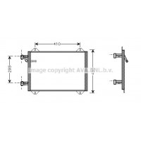 AI5193 AVA QUALITY COOLING Конденсатор кондиціонера