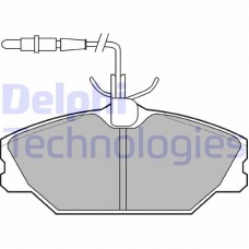 LP788 DELPHI DELPHI RENAULT Гальмівн колодки передн.Laguna,Megane,Safrane