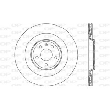 BDR2620.20 OPEN PARTS Гальмівний диск