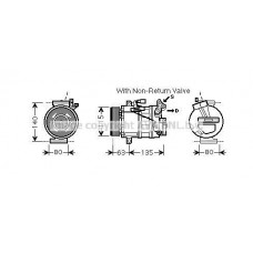 RTAK487 AVA QUALITY COOLING Компресор кондиціонера