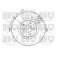 BDC4355 QUINTON HAZELL Гальмівний диск
