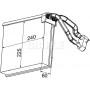 AE 94 000P MAHLE Випарник кондиціонера