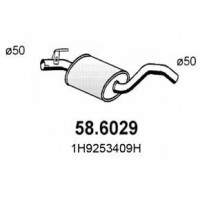 58.6029 ASSO Середній глушник вихлопних газів