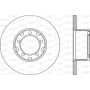 BDA1299.10 OPEN PARTS Гальмівний диск