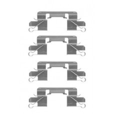 8DZ 355 204-941 HELLA Комплектуючі колодки дискового гальма