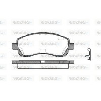 P7473.02 WOKING Комплект гальмівних колодок дисковий гальм