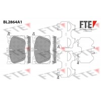 BL2864A1 FTE КомплеК т гальмівних колодок, дискове гальмо