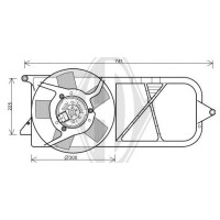 DCL1154 DIEDERICHS Вентилятор охолодження двигуна