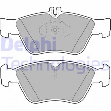 LP1588 DELPHI Комплект гальмівних колодок дисковий гальм