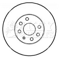 KBD4393 KEY PARTS Гальмівний диск