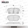 E510445 MILES Комплект гальмівних колодок дисковий гальм