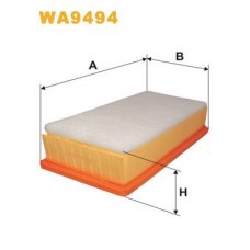 WA9494 WIX FILTERS Повітряний фільтр